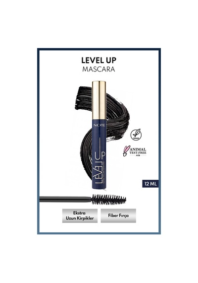 Note Level Up Ekstra Hacim Veren Maskara - Siyah