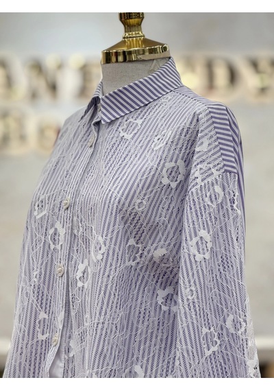 Ghisa Gh-3610t4316-l Lila Renk Tunik Çok Renkli