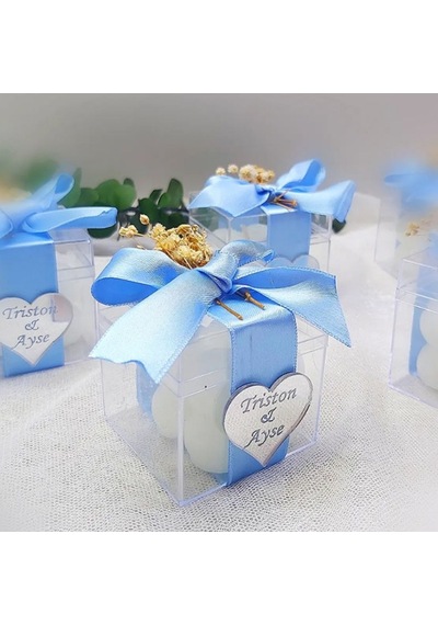 Mika Kutuda Bubble Mum Nişan Nikah Şekeri Hediyelik(30 Adet)