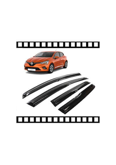 Renault Clio 5 Hb Mügen Cam Rüzgarlığı 2020 Sonrası 4 Lü Set N11.4988
