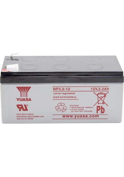 Yuasa Np3.2-12 12V 3.2Ah Bakımsız Kuru Akü