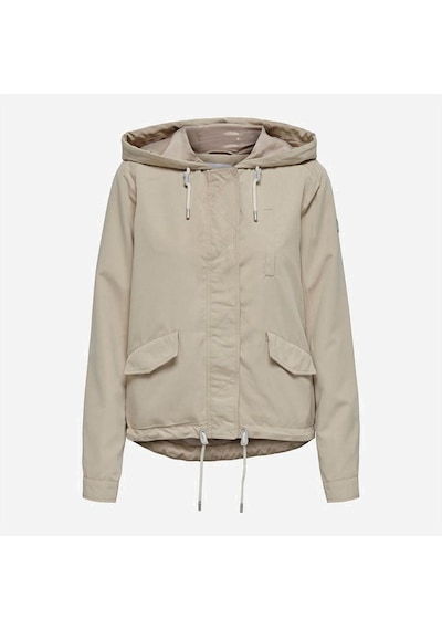 Only Kadın Mont Bej 15218613 Onlskylar Hood Sprıng Jacket Cc Otw 24yw21000048 W21000179 Bej