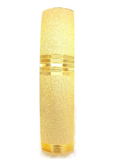 Altın Kaplama Simli Çizgili Bilezik 1.5 Cm Blz-3044 Altın