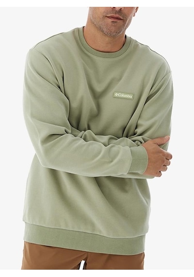 Columbia Cs0382 Csc M Gem Columbia Label Crewneck Erkek Sweatshirt Yeşil