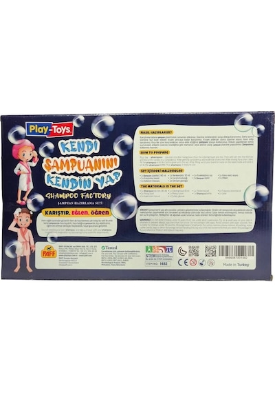 Playtoys Kendi Şampuanını Kendin Yap Çok Renkli