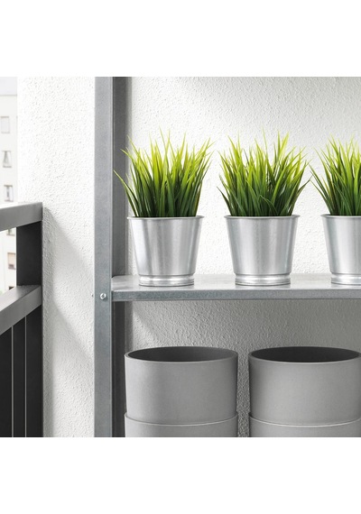 Bıntje Bitki Saksısı, 9 Cm, Galvanizli