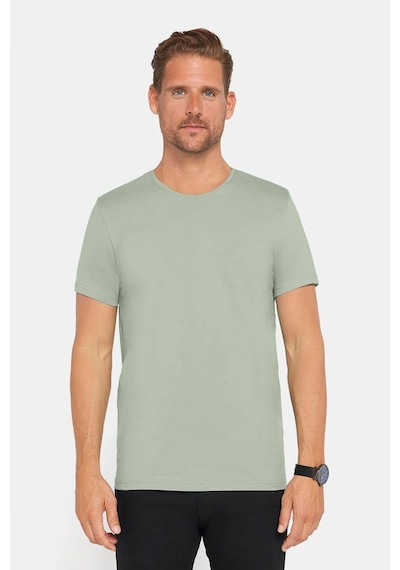 Tudors Erkek Slim Fit Dar Kesim Pamuklu Yumuşak Doku Likralı Esnek Kumaş Yeşil Bisiklet Yaka Tişört-34947 Yeşil Tudors Erkek Slim Fit Dar Kesim Pamuklu Yumuşak Doku Likralı Esnek Kumaş Yeşil Bisiklet Yaka Tişört-34947 Yeşil