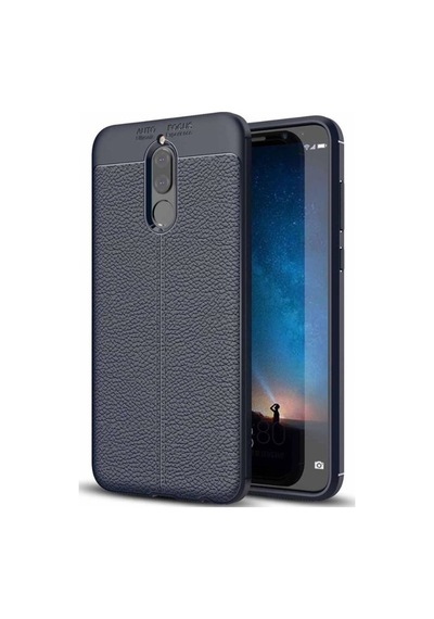 Huawei Mate 10 Lite Deri Görünümlü Lux Niss Silikon Kilif 457122324