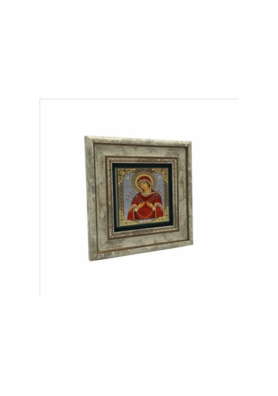 Meryem Görseli Baskılı Taş Tablo 20x20