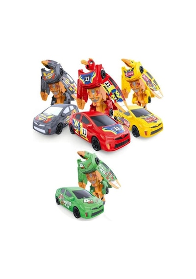 Ctoys Kuşa Dönüşebilen Araba Oyuncak 339-60 Siyah