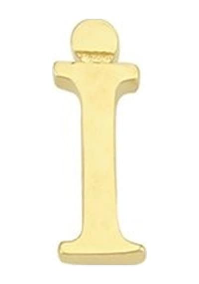 Goldkupe 14 Ayar Altın İ Harf Küpe 0,37 Gr-1367