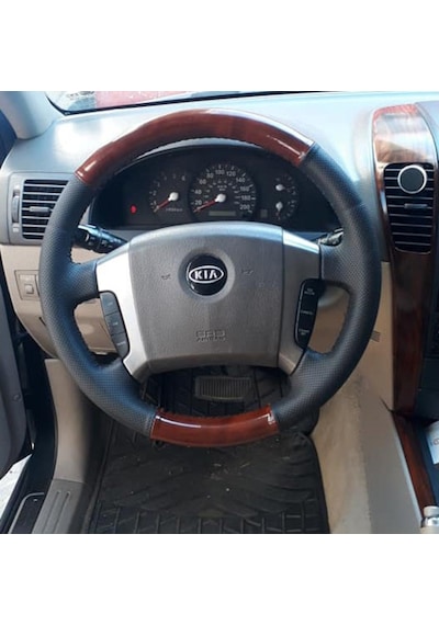 Kia Sorento 04-08 Araca Özel Deri Direksiyon Kılıfı