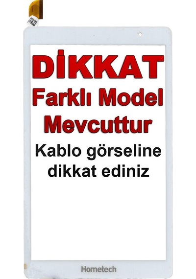 Hometech Ht8m Dokunmatik Beyaz - Model 2