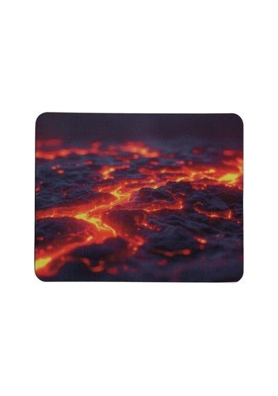Desenli 40x28 Cm Gamepad Kaymaz Taban Bilgisayar Oyuncu Gaming Mouse Pad Mausepad Magma Desenli