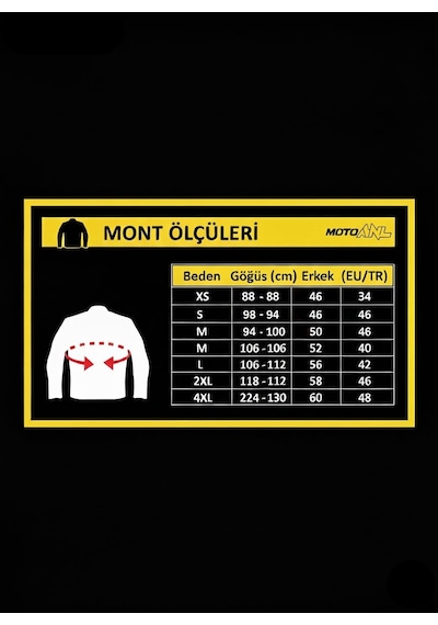 Venom Motosiklet Compass Racing Mont Gri Full Koruma Moturcu Montu