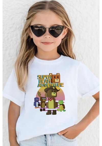 Store Süper Ayı Oyun Karekteri Desen Baskılı Çocuk Siyah Ve Beyaz Tshirt Beyaz - 741744995 Beyaz Store Süper Ayı Oyun Karekteri Desen Baskılı Çocuk Siyah Ve Beyaz Tshirt Beyaz - 741744995 Beyaz