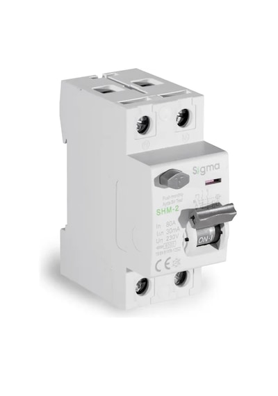 Shm2080030-shm 2p 30ma 80A 6kA Kaçak Akım Koruma Şalteri  (Kaçak Akım Rölesi)