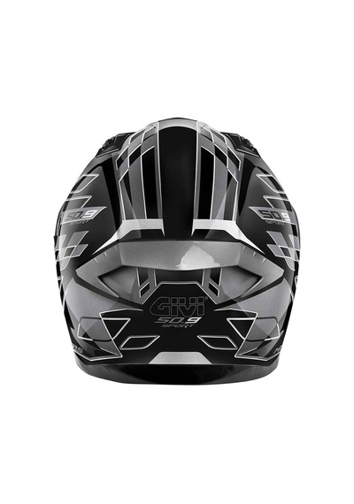 Givi 50.9 Assault Kapalı Motosiklet Kaskı Siyah - Titanyum - Gri