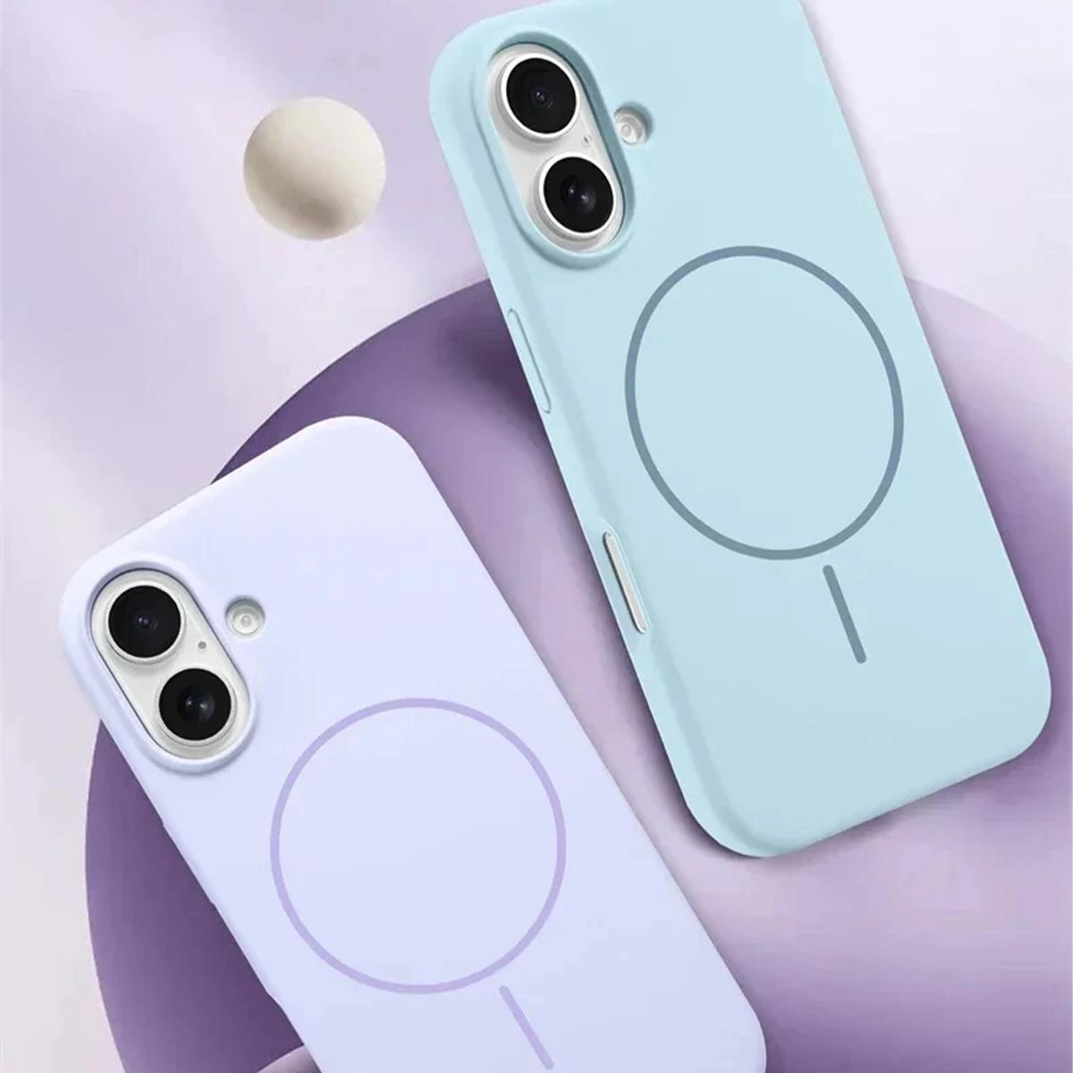 Bikapak Magsense Apple Uyumlu iPhone 17 Siyah Kapak Siyah