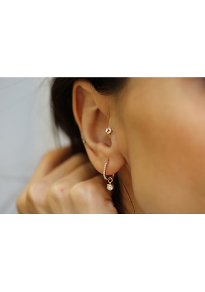 Reis Kuyumculuk Tria Tragus T9491 Altın  Küpe