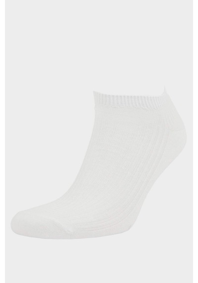 Defacto Kadın Rahat Lastikli 5li Pamuklu Patik Çorap F5432axnsbe54 Mavi
