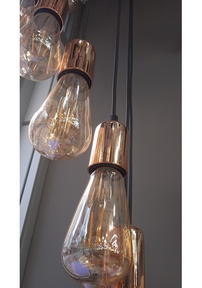 Sarkıt 15li Retro Avize Gold