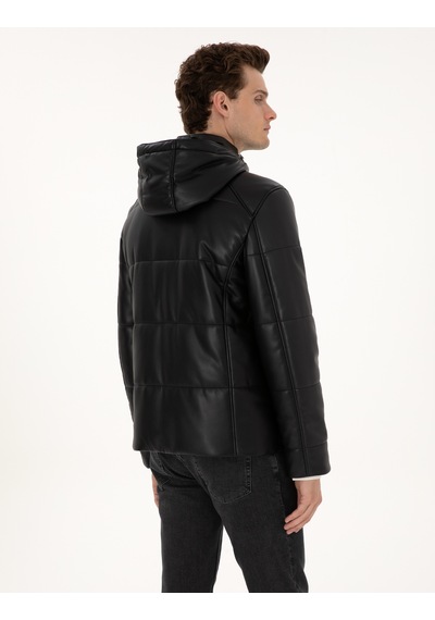 Pierre Cardin Erkek Siyah Deri Mont-kaban 50318153-001 Siyah