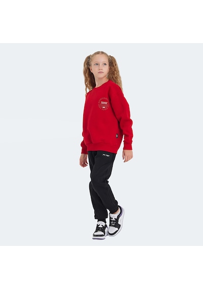 Slazenger LONE Çocuk  Kırmızı Sweatshirt