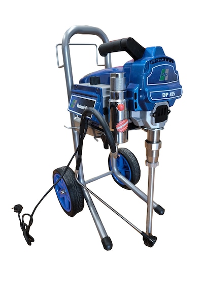 Dp495 Elektrikli Airless Boya Makinesi Arabalı Model