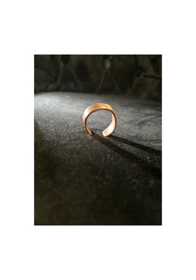 El Yapımı Bakır Takı Seti Bileklik, Yüzük Ve Kolye Unisex Metal Takı Hediyelik