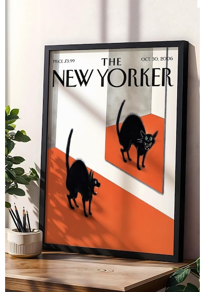 The New Yorker Çerçeveli Tablo October 30 2006