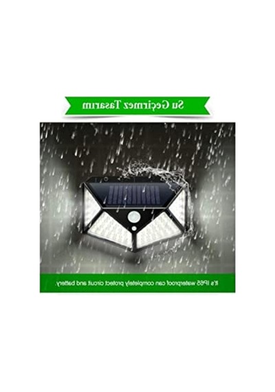 100 Led Dış Mekan Solar Aydınlatma - Hareket Sensörlü