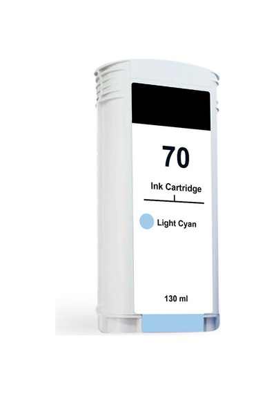 Hp70 C9390A 130Ml Light Cyan Uyumlu Photoink Kartuş Z2100 Z3100