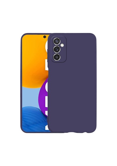 Zore Samsung Galaxy Uyumlu M52 Kılıf Omsy Premier Silikon Kapak - Lacivert