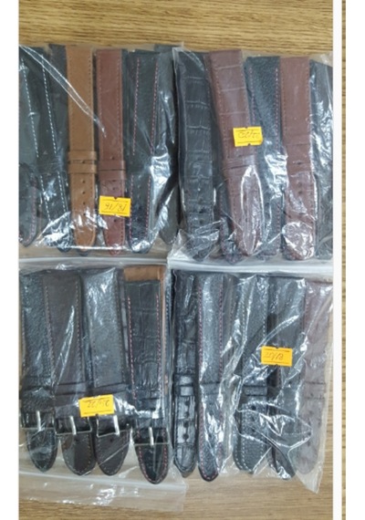 Kahve Floter Deri Saat Kordonu Kayişi 18 Mm 338866036