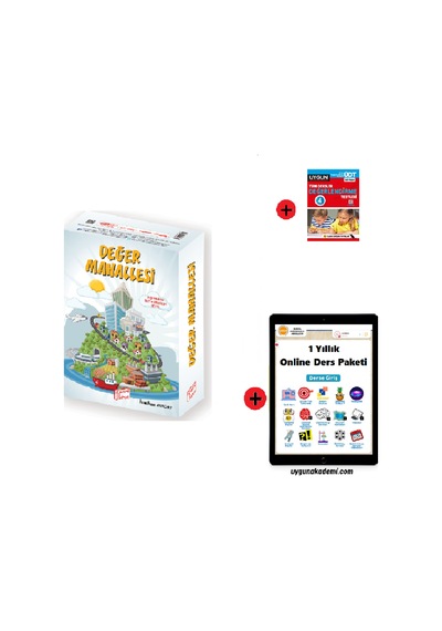 4. Sınıf Hikaye Kitabı Seti Değer Mahallesi + Sadık Uygun Yayınları Tüm Dersler 4. Sınıf Test Kitabı + 1 Yıllık Online Ders Paketi﻿﻿
