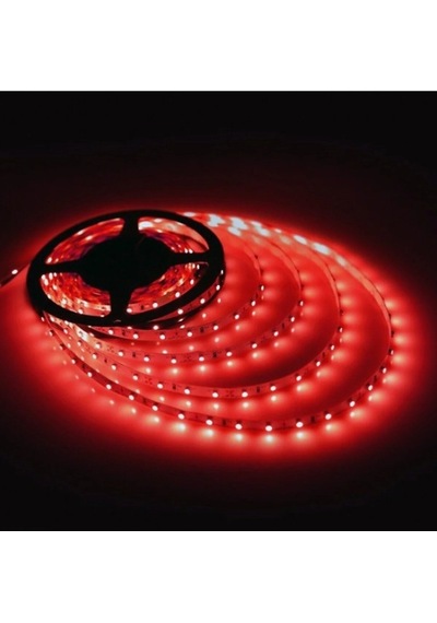 Ledwell 5050-3 İç Mekan 60 Led 5mt Kırmızı Şerit Led