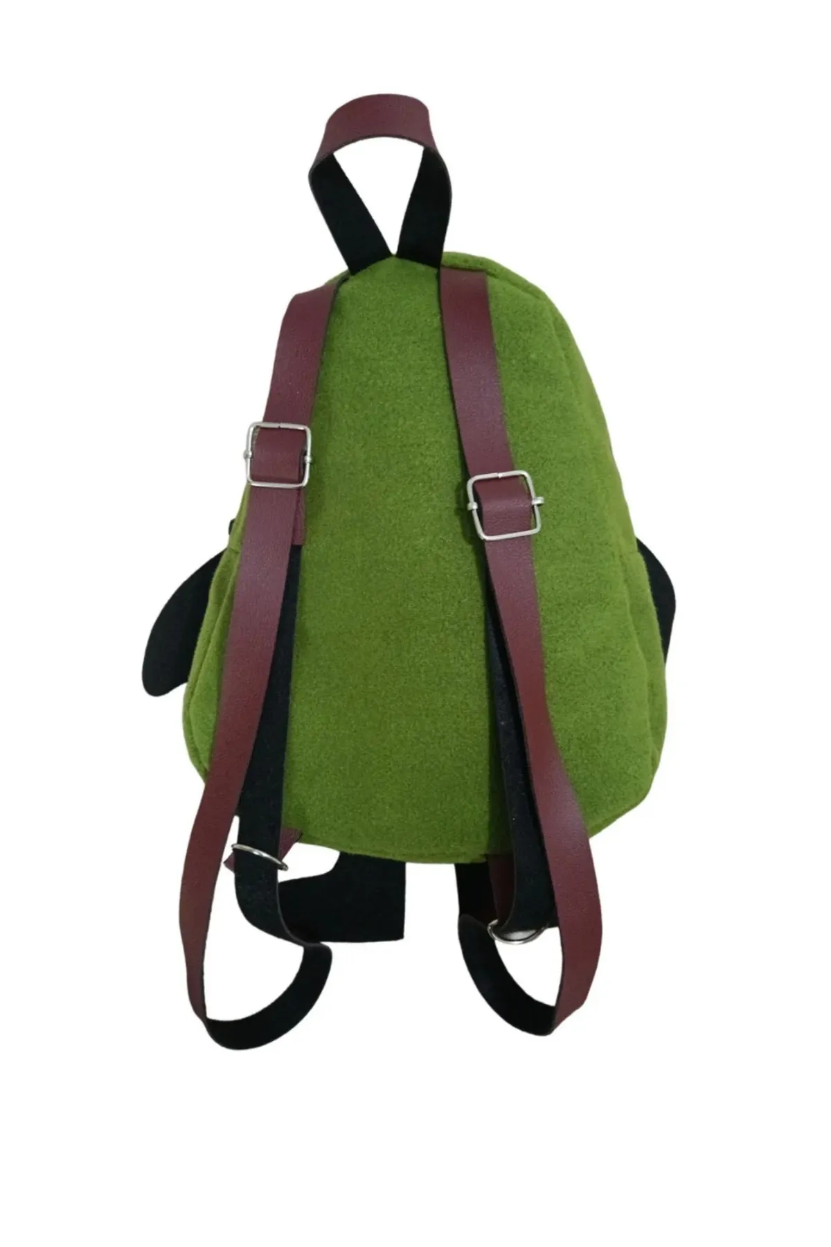 Daj Company Mini Sevimli Avokado Yeşil Peluş Çocuk Sırt Çantası Yeşil