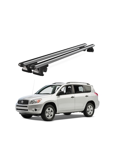 Venüs Toyota Rav4 2006-2012 Uyumlu Gri Ara Atkı Port Bagaj Tavan Barı