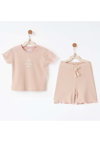 Andywawa Bebek Takım 2 Parça Set Anw-ac26674 Pembe