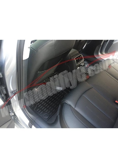 Audi A6 2012-2013 3D Kauçuk Havuzlu Paspas Kokusuz Araca Özel