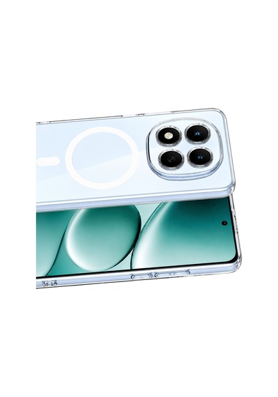 Newface - 108 - Xiaomi Redmi Note 15 Pro Plus 5g Combo Sert Şeffaf Magsafe Kapak - Spt-gld - - Şeffaf