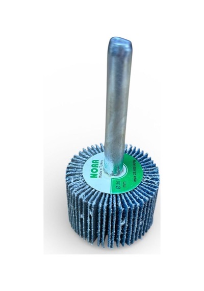 30x20 Saplı Mop Zımpara 120 Kum Zirkonyum Yamanmop-5 Adet