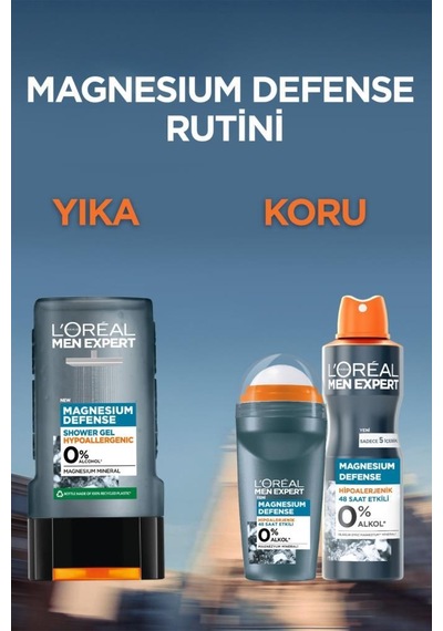 Magnesium Defense Duş Jeli 3600524030117-11293 Diğer