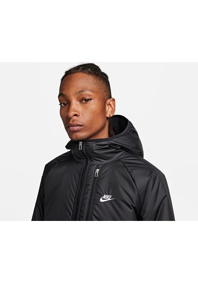 Nike Sportswear Therma-fit Repel Erkek Günlük Mont Dx2038-010 Siyah Siyah