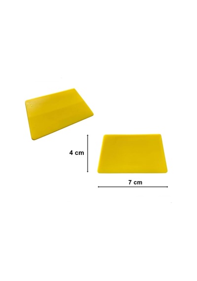 Home Mini Ragle Folyo Cam Filmi Çekme Aparatı 4x7cm Sarı