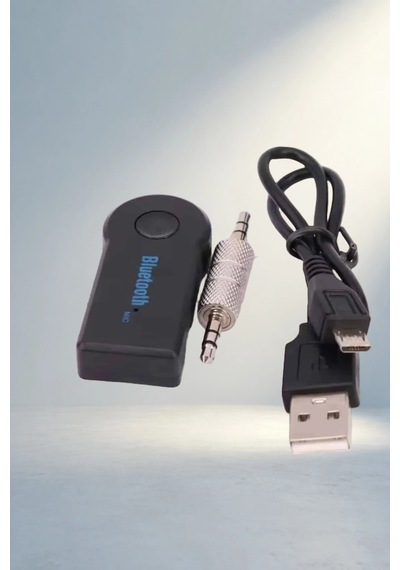 Pratik Bluetooth Araç Kiti Aux Çıkışlı Tüm Araçlara Uyumlu