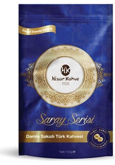 Hisar Kahve 1928 Damla Sakızlı Türk Kahvesi 100 G