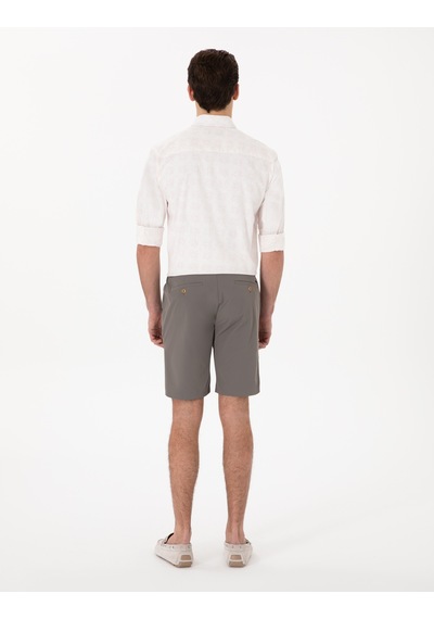 Pierre Cardin Erkek Vizon Şort / Bermuda 50305901-vr052 Vizon