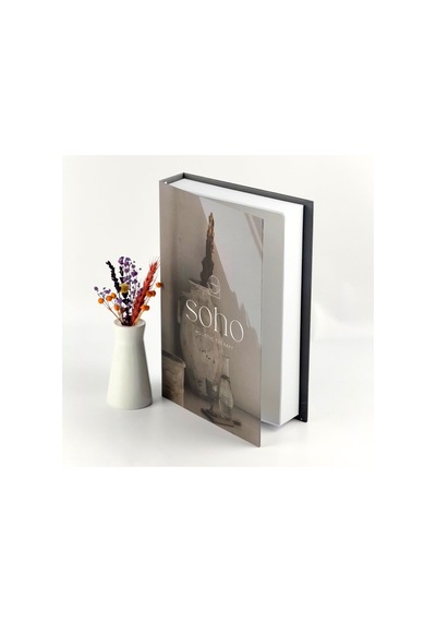 Kitap Görünümlü Dekoratif Kutu, Iskandinav Tarzı Kitap Şeklinde Saklama Kutusu, Ev Dekorasyonu, Modern Ev Dekorasyonu- Do It Today - Dvdktpkt004